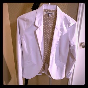 White blazer!